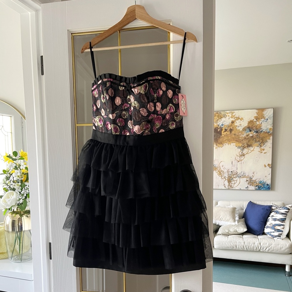 Phoebe Couture Strapless Tutu Dress